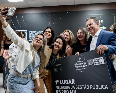 Terceira edio do Prmio Eficincia e Inovao do Governo de MT est com inscries abertas