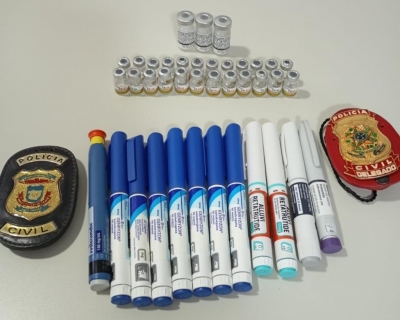 Polcia Civil e Vigilncia Sanitria apreendem medicamentos irregulares em clnica de Barra do Garas