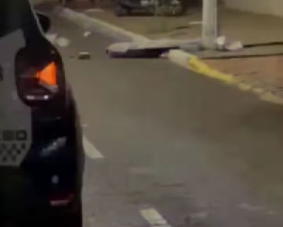 Jovem morre ao bater moto contra poste durante a madrugada em Rondonpolis