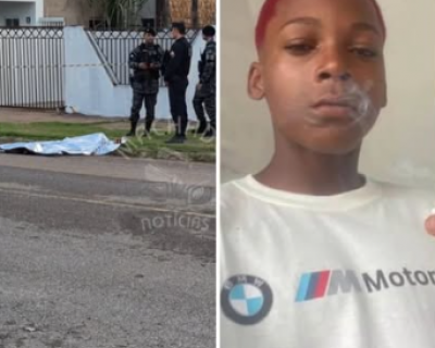 Adolescente de 15 anos � executado a tiros por dupla em motocicleta em Sinop