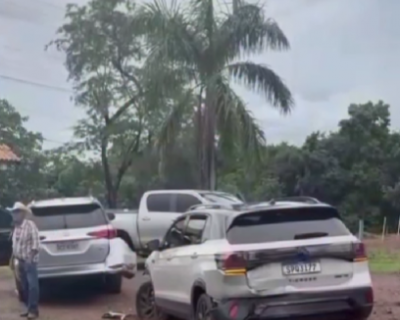 Crian�a morre em colis�o entre tr�s carros na MT-270