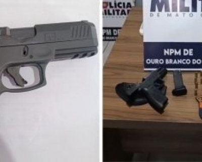 Motorista da prefeitura � detido por guardar pistola irregular e diz temer ex-cunhada