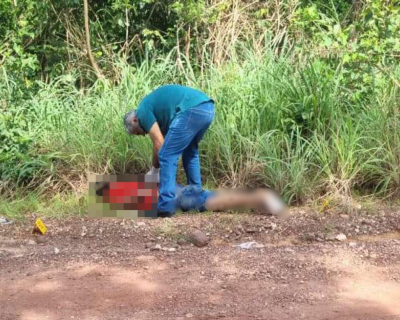 Corpo de jovem � achado com sinais de execu��o em estrada