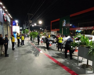 Lei Seca resulta na pris�o de 14 condutores na madrugada em Cuiab�