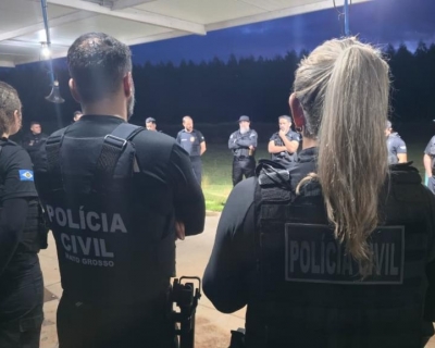 Pol�cia Civil deflagra opera��o e cumpre 52 mandados contra integrantes de fac��o criminosa