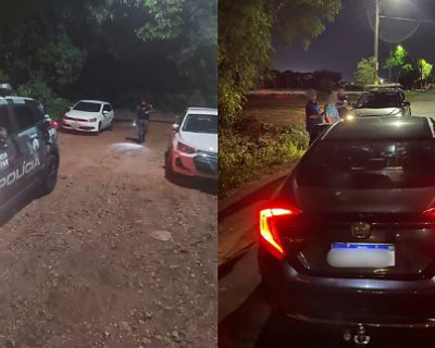 Dupla rouba dois carros em menos de uma hora e abandona ve�culos em V�rzea Grande