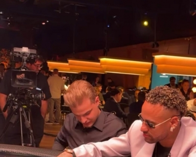 Filho de Max Russi aparece em story de Neymar Jr. durante evento exclusivo