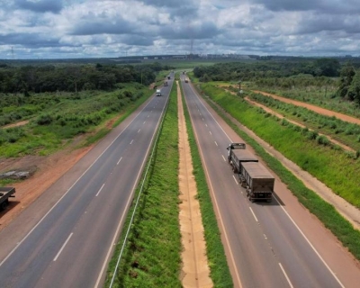 Com entrega de +130 km de pista nova, BR-163 chega a 230km de duplica��o em 2 anos