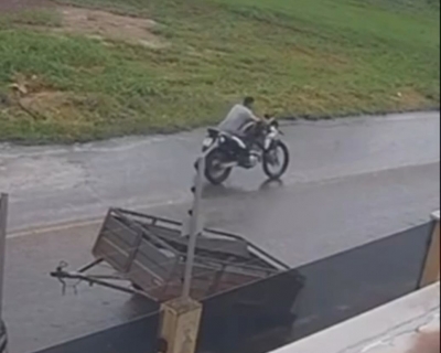 PM prende suspeito que furtou duas motos no Vale Formoso, em Jaciara(V�deo)