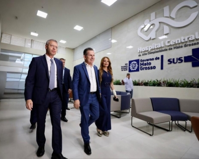 Hospital Central do Estado � inaugurado com estrutura de excel�ncia e sob a gest�o do Einstein