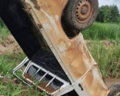 Sequestro termina em capotamento na BR-163 e v�tima consegue escapar em MT