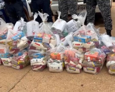 Adolescente � conduzido pela Pol�cia Militar com 25 cestas b�sicas de fac��o criminosa em C�ceres