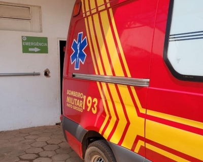 Bombeiros militares socorrem idosa ap�s queda em resid�ncia