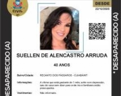 M�e de adolescente assassinada em Cuiab� desaparece e fam�lia pede ajuda