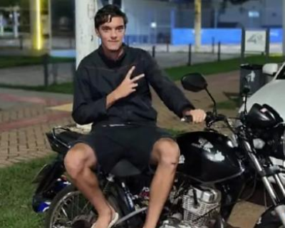 Motociclista de 19 anos morre ap�s perder controle da moto e colidir contra poste em Rondon�polis