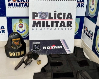 Rotam recupera motocicleta e duas armas de fogo furtadas de empresa de seguran�a