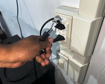 Corpo de Bombeiros alerta para preven��o de choques el�tricos