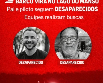 Lancha afunda no Lago do Manso deixa empres�rio desaparecido; fam�lia � resgatada(V�deos)