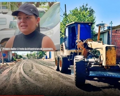 Marco na gest�o: Juscimeira tem primeira mulher � frente da Infraestrutura