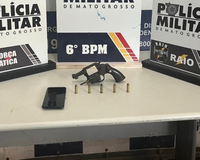 Pol�cia Militar frustra tentativa de homic�dio contra mulher em C�ceres e prende faccionado em flagrante