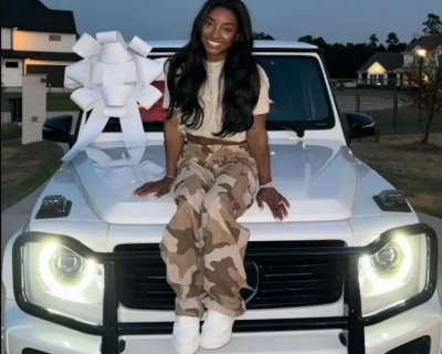 Simone Biles compra carro avaliado em R$ 900 mil aps Olimpada de Paris