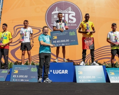 Pista no Parque Novo Mato Grosso foi excelente para os atletas, afirmam vencedores da Corrida de Reis