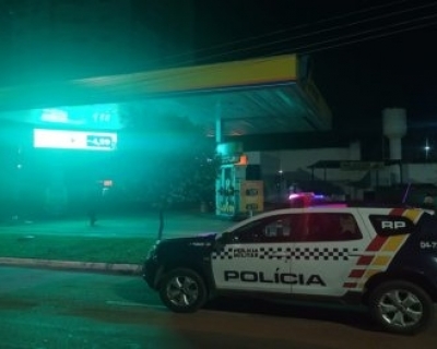 Homem � preso ap�s tentar causar inc�ndio em posto de combust�veis em Rondon�polis