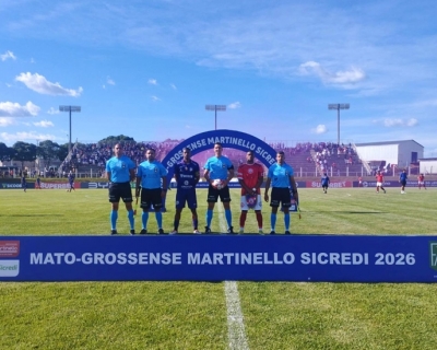 Campeonato Mato-Grossense Martinello Sicredi 2026: resultados da 1� rodada encerrada