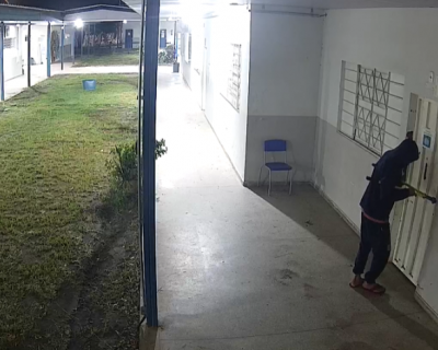 Sistema Vigia Mais MT impede furto de nove televis�es em escola durante a madrugada