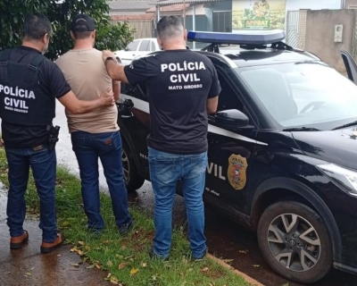 Pol�cia Civil prende homem que exibia armas em confraterniza��es em sua casa em Alto Taquari