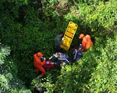 Buscas do Ciopaer levam � localiza��o de idoso desaparecido em �rea de mata em Sorriso