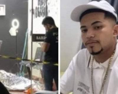 Jovem � executado a tiros dentro de barbearia em Sorriso