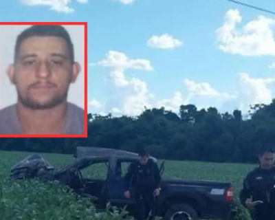 Motorista perde controle em curva, � lan�ado para fora do ve�culo e morre na MT-242