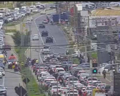 Mulher morre ap�s atropelamento na Avenida da FEB, em V�rzea Grande(V�deo)