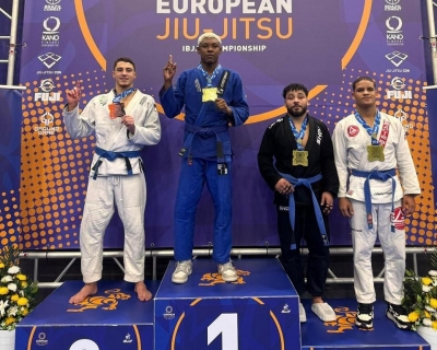Atleta de Jiu-Jitsu da Rotam conquista medalha de ouro em campeonato europeu