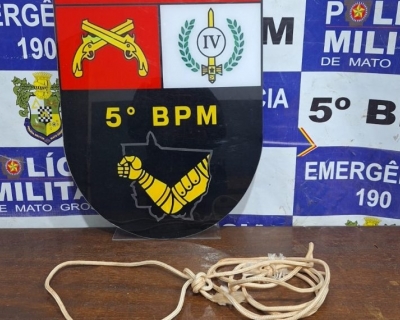 PM impede tentativa de suic�dio e salva pessoa no Parque das �guas, em Rondon�polis