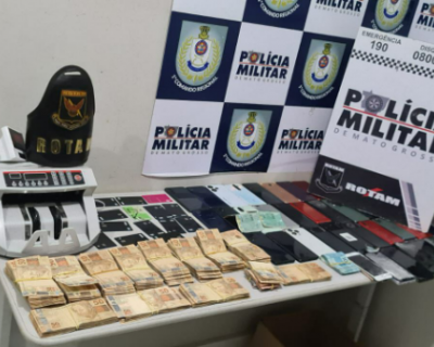 Sete Homens So Presos e Adolescente Apreendido por Estelionato em Cuiab