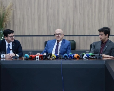 Governador Otaviano Pivetta anuncia novos secretários de Saúde, Fazenda e Casa Civil