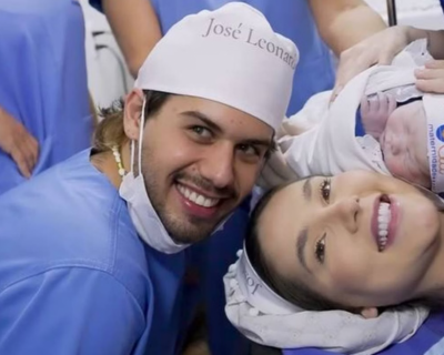 Virginia Fonseca e Z Felipe recebem terceiro filho com homenagem ao av cantor
