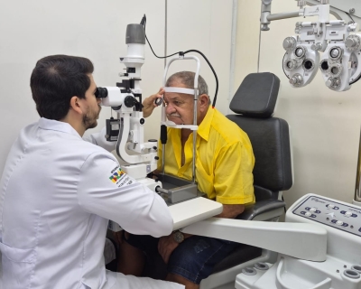 Programa Agora Tem Especialistas leva carreta com exames oftalmológicos e cirurgias de catarata a Tangará da Serra