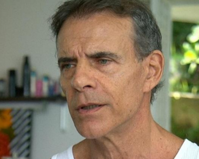 Ator Mrio Gomes  despejado de manso na Joatinga aps leilo judicial