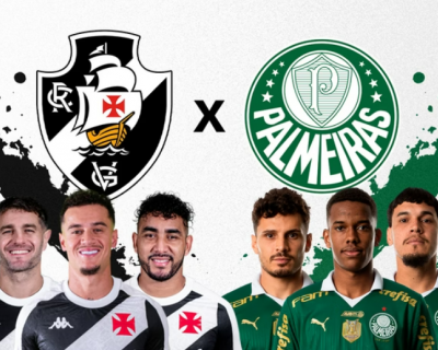 Em alta, Vasco e Palmeiras vo jogar no DF com sede de vitria