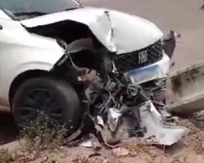 Duas mulheres ficam feridas em acidente entre carro e moto em Sinop