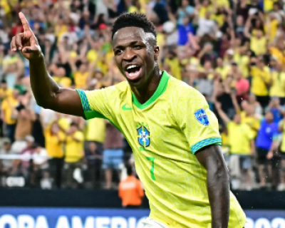 Vini Jr.  cortado da Seleo Brasileira aps leso cervical; Andreas Pereira  convocado