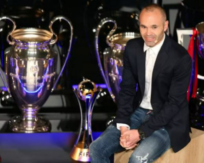 Real Madrid homenageia Andrs Iniesta aps anncio de aposentadoria