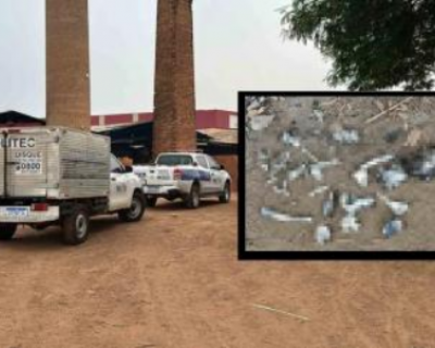 Trabalhador  assassinado e corpo incinerado em fornalha; polcia prende suspeito
