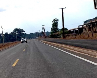 Governador inaugura na 4 em Sinop asfaltamento de duas estradas