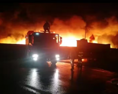 Incndio causa prejuzo milionrio em empresa do Distrito Industrial de Cuiab