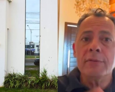 Aps ter escritrio alvejado, advogado nega vnculo com faco criminosa em Lucas do Rio Verde