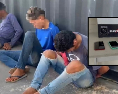 Trio � preso pela PM ap�s sequestro de pai e filho em Cuiab�; transferiram R$ 100 mil